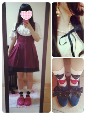 しまこさん（レディース・146cm）の秋コーディネート