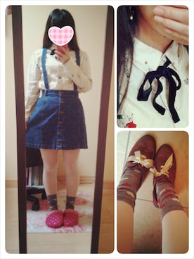 しまこさん（レディース・146cm）の秋コーディネート