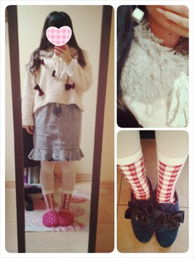 しまこさん（レディース・146cm）の秋コーディネート