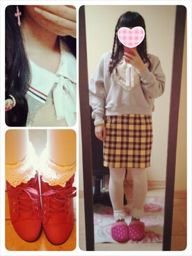 しまこさん（レディース・146cm）の秋コーディネート