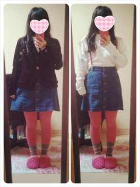 しまこさん（レディース・146cm）の秋コーディネート