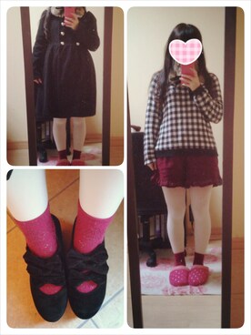 しまこさん（レディース・146cm）の冬コーディネート