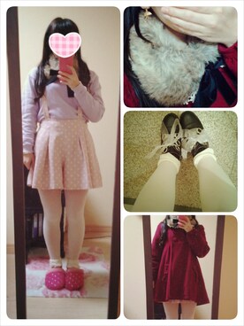 しまこさん(レディース・146cm)の冬コーディネート