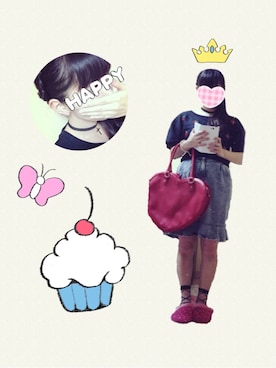 「スエット」｜しまこさん（レディース・146cm）の夏コーディネート