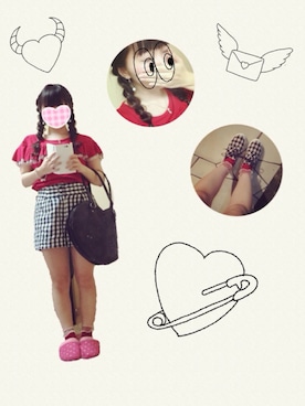 しまこさん（レディース・146cm）の夏コーディネート