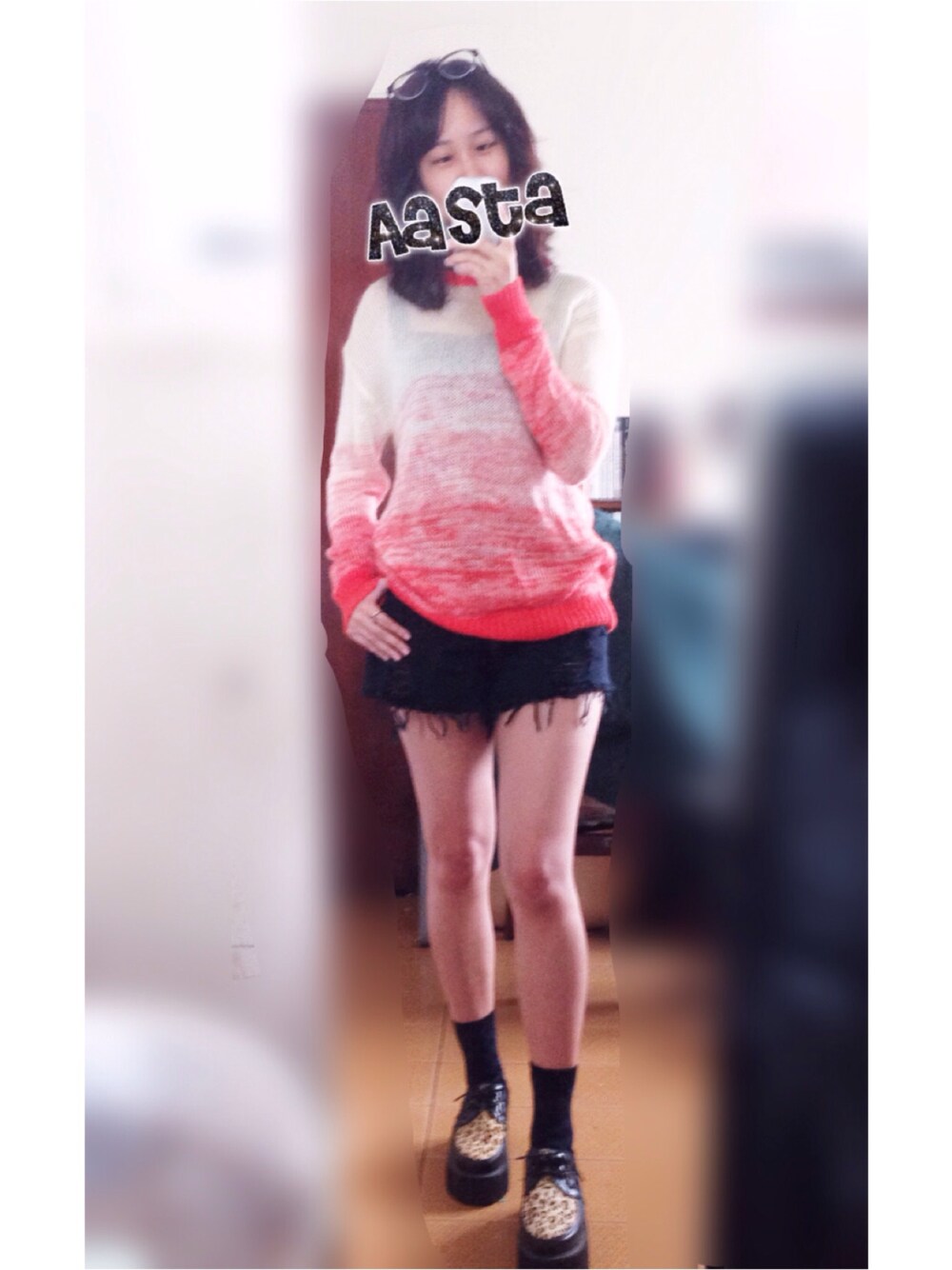 「ootd」｜「UNDERGROUNDのアイテム（シューズ、その他）」を使った、Aasta ＊Asukaさん（レディース・162cm）の秋コーディネートの1枚目の写真