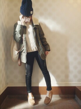 ayunさん（レディース・155cm）の冬コーディネート