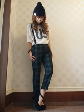 ayunさん（レディース・155cm）の春コーディネート