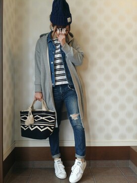 ayunさん（レディース・155cm）の春コーディネート