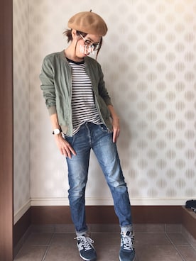 ayunさん（レディース・155cm）の秋コーディネート