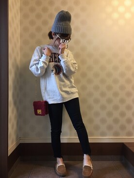 ayunさん（レディース・155cm）の秋コーディネート