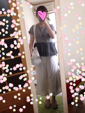 ゆかりさん(レディース・152cm)の夏コーディネート