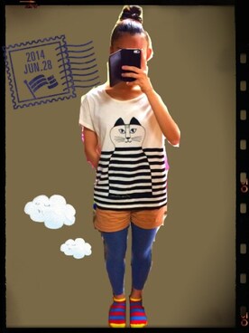 やびく瑠璃さんのコーディネート