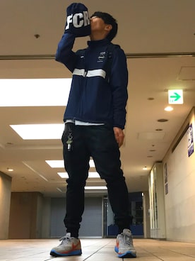 「ニットキャップ」｜「アイテム（財布/小物）」を使った、カズさん（メンズ・177cm）の秋コーディネート