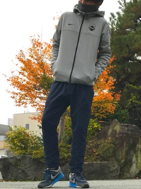 「F.C.R.B.（エフシーアールビー）のアイテム（ブルゾン）」を使った、カズさん（メンズ・177cm）の秋コーディネート