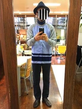 「BUTTERO（ブッテロ）のアイテム（その他シューズ）」を使った、masayan さん（メンズ・171cm）の冬コーディネート
