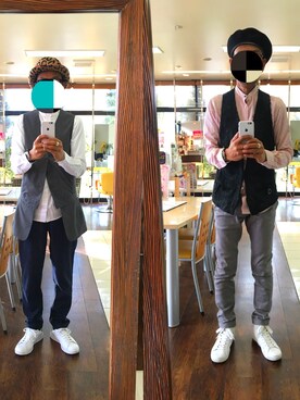 「Bevilacqua（ベヴィラクア）のアイテム」を使った、masayan さん（メンズ・171cm）の春コーディネート