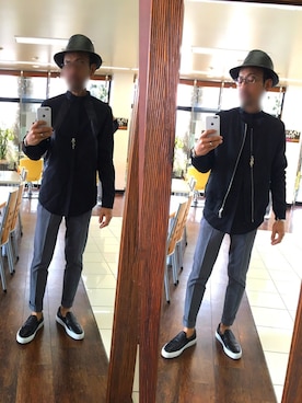 「Noir Fr（ノアファー）のアイテム」を使った、masayan さん（メンズ・171cm）の春コーディネート