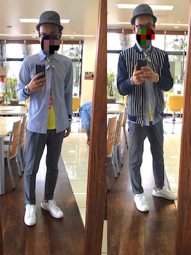 「SLICK（スリック）のアイテム（ブルゾン）」を使った、masayan さん（メンズ・171cm）の春コーディネート