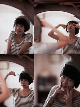 福田里美さんのコーディネート