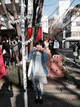 福田里美さんのコーディネート