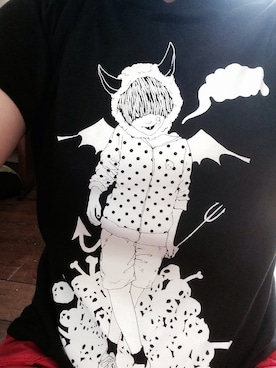 「悪魔」｜ひまわりさん（レディース・160cm）の秋コーディネート