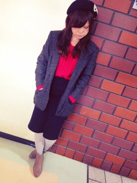 きんたさん(レディース・158cm)の冬コーディネート