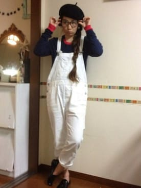 「Marc by Marc Jacobs（マークバイマークジェイコブス）のアイテム（ニット/セーター）」を使った、iam_meg_mさん（レディース・151cm）の冬コーディネート