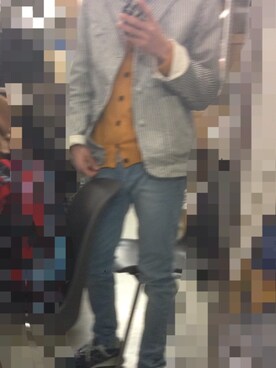 「Scye（サイ）のアイテム（カバーオール）」を使った、ゆうくんさん（メンズ・166cm）の冬コーディネート