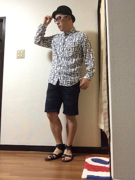 「idealism sound（イデアリズムサウンド）のアイテム」を使った、NALUさん（メンズ・176cm）の春コーディネート