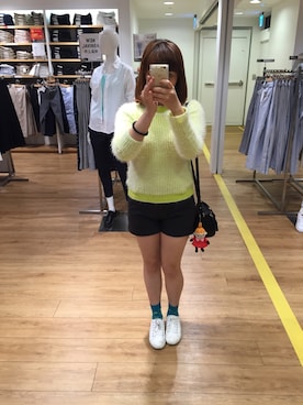 「MANGO（マンゴ）のアイテム（財布/小物）」を使った、恬さん（レディース・160cm）の冬コーディネート