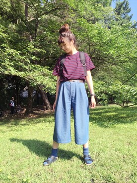 eicoさん（レディース・158cm）の夏コーディネート