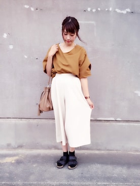 eicoさん（レディース・158cm）の夏コーディネート