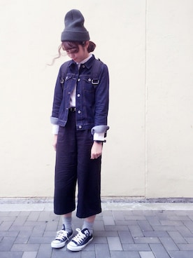 eicoさん（レディース・158cm）の春コーディネート