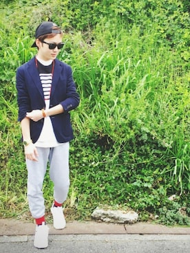  ゆうだいさん（メンズ・170cm）の春コーディネート