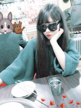 「MONKI（モンキ）のアイテム（ファッション雑貨）」を使った、sayaさん（レディース・158cm）の秋コーディネート