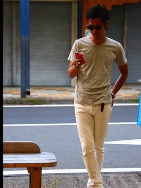 杉本一さんのコーディネート