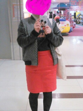 汐夏さん(レディース・148cm)の春コーディネート