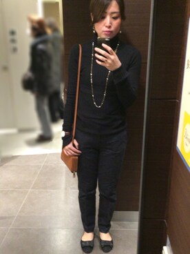 「MARGARET HOWEEL」｜wakanaさん（レディース・158cm）の冬コーディネート