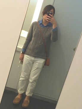 「relume」｜wakanaさん（レディース・158cm）の冬コーディネート