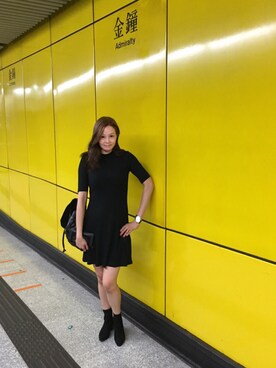 「H&M（エイチ・アンド・エム）のアイテム（スカート）」を使った、Eddie さん（メンズ・168cm）の秋コーディネート
