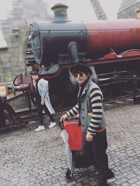 「MILK（ミルク）のアイテム（ジャケット/アウター）」を使った、くまおさん（メンズ・170cm）の春コーディネート