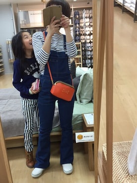 「ドラフトGAP」｜「アイテム（ブーツ）」を使った、もっささん（レディース・154cm）の春コーディネート