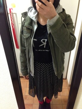 Yuki ☃さん（レディース・154cm）の春コーディネート