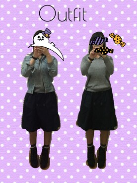 Yuki ☃さん（レディース・154cm）の秋コーディネート