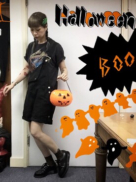 「halloween」｜ekeeさん（レディース・166cm）の秋コーディネート