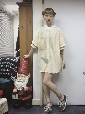 「yellow」｜ekeeさん（レディース・166cm）の秋コーディネート