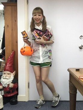 「halloween」｜ekeeさん（レディース・166cm）の秋コーディネート