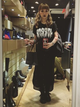 「halloween」｜ekeeさん（レディース・166cm）の秋コーディネート