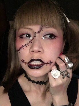 「halloween」｜ekeeさん（レディース・166cm）の秋コーディネート